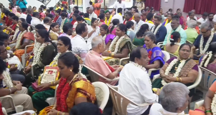 மனைவி நல விரும்பும் வேட்பு விழா நிகழ்ச்சி நடத்திய அறக்கட்டளை