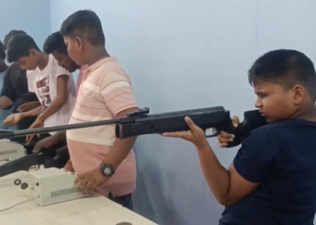 விழுப்புரத்தில் முதல் முறையாக நடைபெற்ற மாவட்ட அளவிலான துப்பாக்கி சுடுதல் போட்டி