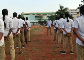 ராணுவம்&காவல் துறையில் ஆர்வமுடன் பணியாற்ற விரும்பும் இளைஞர்களின் வாழ்வாதாரத்தை மேம்படுத்த பயிற்சி அளித்த பாதுகாப்பு வீரர்