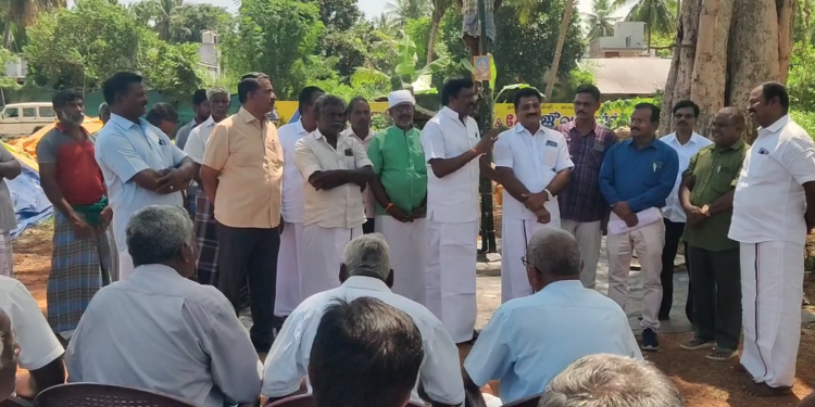 வாணாதிராஜபுரத்தில் விவசாயிகளின் கோரிக்கையை ஏற்று நேரடி நெல் கொள்முதல் நிலையம் திறப்பு