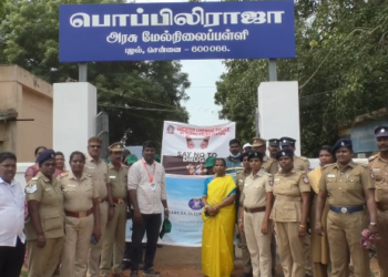 காவலர் தினத்தை முன்னிட்டு புழல் காவல்துறை சார்பில் போதை விழிப்புணர்வு பேரணி
