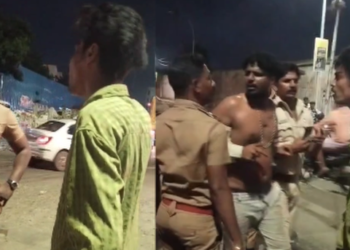 பெரம்பூர் செங்கை சிவம் பாலம் அருகே அடையாளம் தெரியாத 2 நபர்கள் இரு சக்கர வாகனத்தில் வந்த 3 இளைஞர்களிடம் கத்தியை காட்டி செல்போன் பறிப்பு