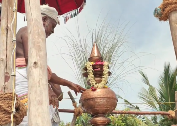 அகிலாண்டேஸ்வரி சமேத ஸ்ரீ அகஸ்தீஸ்வரர் சுவாமி கோவில் 120 ஆண்டுகளுக்கு பிறகு கும்பாபிஷேகம்