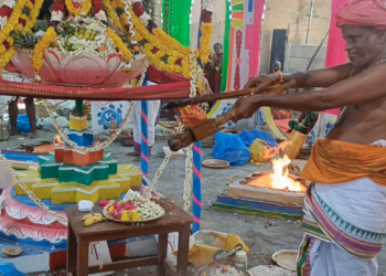 மயிலாடுதுறை நகரில் உள்ள மகா காளியம்மன் கோவிலில் மகா கும்பாபிஷேகம்