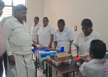 சீர்காழி அடுத்த புத்தூர் ஊராட்சியில் நலம் காக்கும் ஸ்டாலின் பல்நோக்கு சிறப்பு மருத்துவ முகாம்