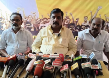 மயிலாடுதுறை ஓரணியில்தமிழ்நாடு இயக்கத்தில்3லட்சத்து50ஆயிரம்பேர் மாவட்டசெயலாளர் நிவேதாமுருகன்MLAபேட்டி
