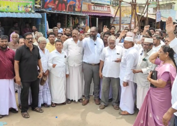 தேரழிந்தோர் பகுதி மராமத்து என்ற பெயரில்பழைய கிணறுகளில்ONGCநிறுவனம் மீண்டும்பணி பொதுமக்கள் சாலைமறியல்