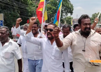 சீர்காழியில் பாமகவினர் பட்டாசு வெடித்து, இனிப்புகள் வழங்கி கொண்டாட்டம்