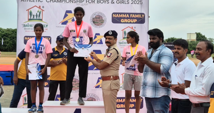 விழுப்புரத்தில் மாவட்ட அளவினா தடகள போட்டியில் 1500 வீரர்கள் பங்கேற்பு