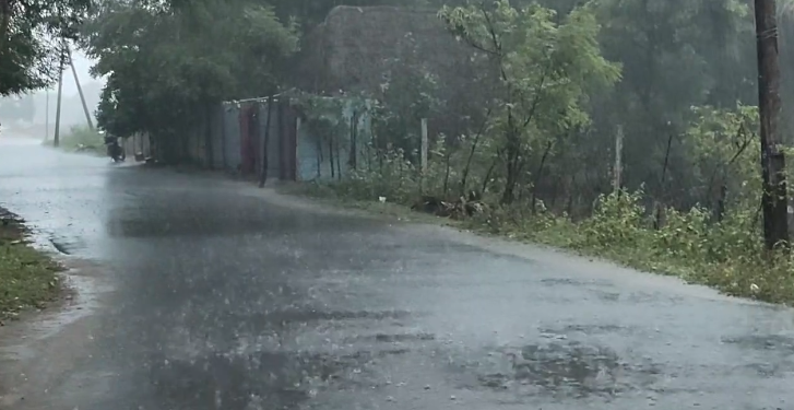 தரங்கம்பாடி சுற்றுவட்டார பகுதிகளில்1மணி நேரத்திற்கு கனமழை மின்சாரம் துண்டிக்கப்பட்டதால் மக்கள் அவதி