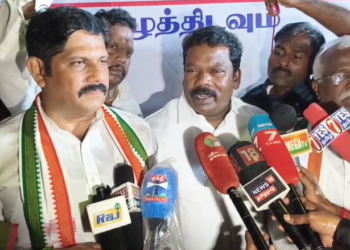 சரத்குமார் தன்னைசுயபரிசோதனை செய்துகொள்ள பாஜகவின் துணையோடு தேர்தல்ஆணையம் வாக்குத்திருட்டில் செல்வபெருந்தகைபேட்டி 