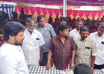 ஏழைகளுக்கு கறி விருந்து அளித்த நகைச்சுவை நடிகர் மதுரை முத்து