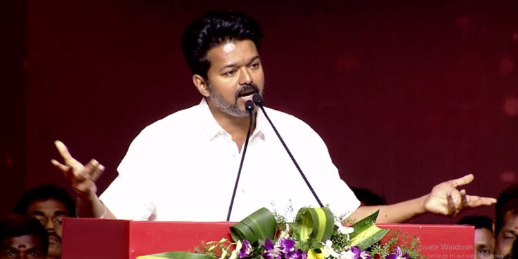 ஜிஎஸ்டி அதிகமாக விதிக்கப்பட்டதால் ஏழை மக்களுக்கு பாதிப்பு – தவெக தலைவர் விஜய் கேள்வி