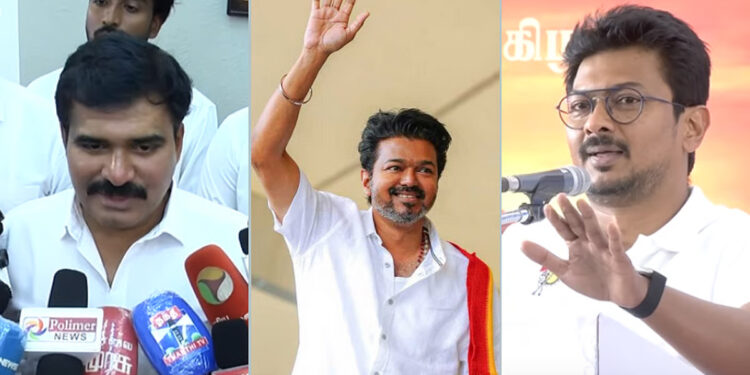 “சனிக்கிழமை மட்டும் வெளியே…” – உதயநிதி பேச்சுக்கு தவெக பதிலடி