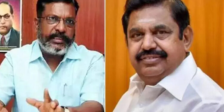 தனிநபர் விமர்சனம் அதிர்ச்சி அளிக்கிறது – திருமாவளவன் கண்டனம்