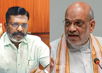 அமித் ஷாவைச் சந்தித்த செங்கோட்டையன்… அதிமுக-வை கடுமையாக விமர்சித்த திருமாவளவன் !