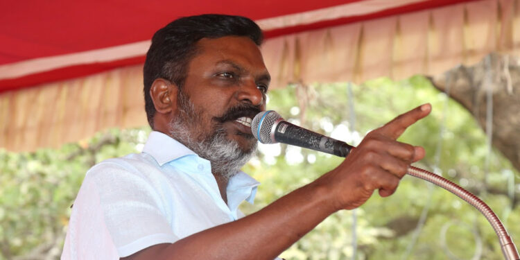 கரூர் துயரத்தில் பாஜக அரசியல் உள்நோக்கம் – திருமாவளவன் குற்றச்சாட்டு