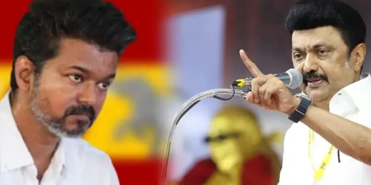 “திமுக எஃகுக்கோட்டை உடையாது” – ஸ்டாலின் கடிதத்துக்கு விஜய் பதில் !