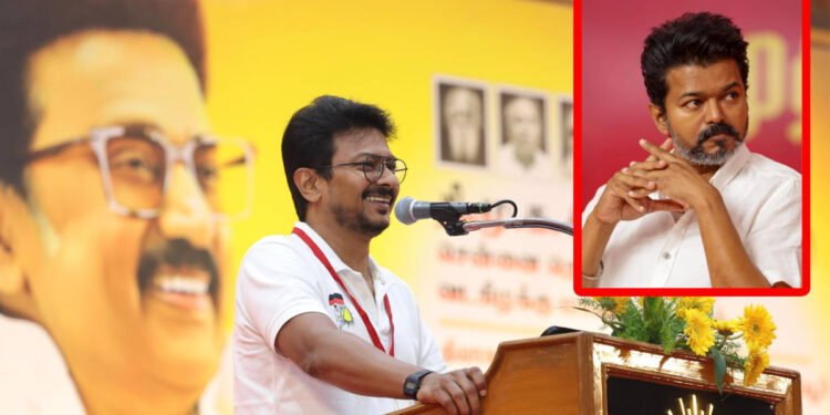 “நான் சனிக்கிழமையில்தான் வெளியில் வருபவன் அல்ல” – விஜயை மறைமுகமாக விமர்சித்த உதயநிதி