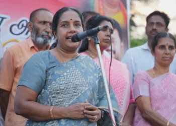 தவெக கூட்டத்திற்கு விதிமுறைகள் விதிக்கப்படுவது ஏன்..? – வானதி சீனிவாசன்