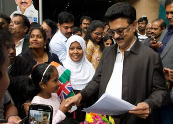 இங்கிலாந்தில் கால் பதித்துவிட்டேன் : முதல்வர் ஸ்டாலினுக்கு உற்சாக வரவேற்பு