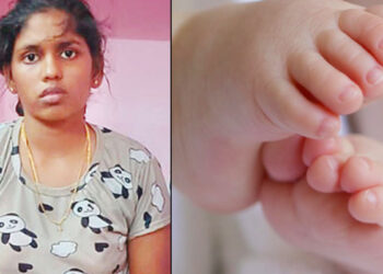 வாயில் பேப்பர் திணித்து 40 நாள் குழந்தையை கொன்ற தாய் !