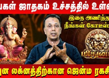 மிதுனம் – உங்கள் ஜாதகம் உச்சத்தில் உள்ளது | Mithunam | AK Balasubramanian | Retro Aanmeegam