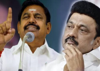 தாராபுரம் பொதுக்கூட்டம் : “நான்கு முதல்வர்கள் ஆட்சி” என ஸ்டாலினை கேள்வி கேட்ட எடப்பாடி பழனிசாமி