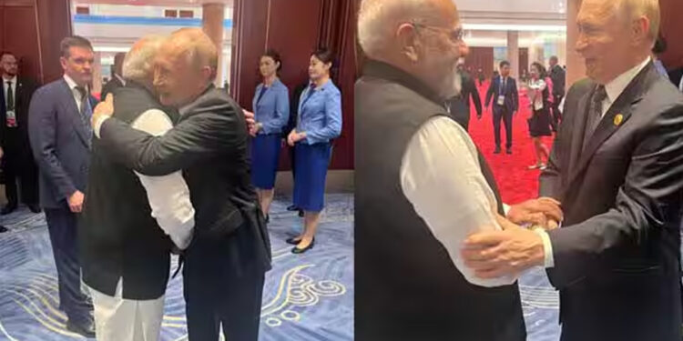 ரஷ்ய அதிபர் புடினை சந்தித்ததில் மகிழ்ச்சி : பிரதமர் மோடி