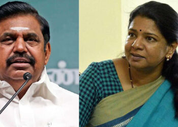 திமுக கூட்டணி உடையும் என கவலைப்பட வேண்டாம் ; உங்கள் கட்சி உடையாமல் பார்த்துக் கொள்ளுங்கள் – கனிமொழி எம்.பி., எடப்பாடிக்கு சவால்