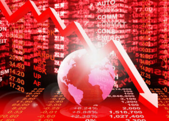 பெரும் உச்சத்தில் இருந்து வீழ்ச்சி அடைந்த ஷேர் மார்க்கெட்: சென்செக்ஸ் 400 புள்ளிகள் சரிவு!