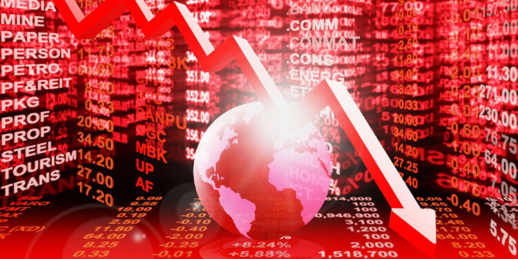 பெரும் உச்சத்தில் இருந்து வீழ்ச்சி அடைந்த ஷேர் மார்க்கெட்: சென்செக்ஸ் 400 புள்ளிகள் சரிவு!