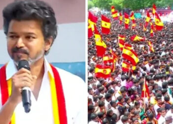 ஜெயலலிதா பாணியில் “செய்தீர்களா” என கர்ஜித்த விஜய் !