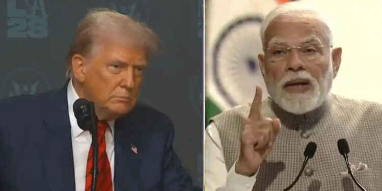 சாதகமான உறவை விரும்புகிறோம் : அமெரிக்க அதிபர் டிரம்புக்கு பிரதமர் மோடி பதில்