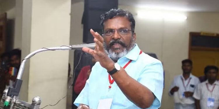 “பாஜக எதிரி என்பார்கள்… ஆனால் அவர்களுக்காகவே களமிறங்கியுள்ளனர்” – திருமாவளவன்
