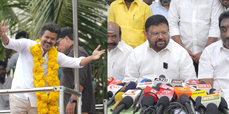 “விஜயின் அரசியல் ஒரு இன்குபேட்டர் குழந்தை” – வைகைச்செல்வன் விமர்சனம்