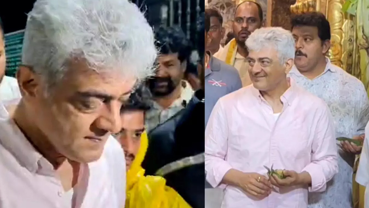 திருப்பதியில் தரிசனம் செய்த நடிகர் அஜித் !