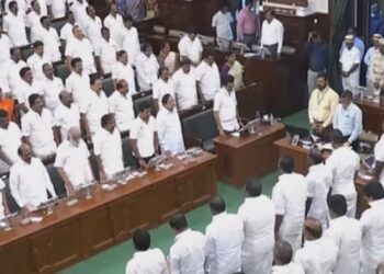 கட்சியின் பெயரை குறிப்பிடாமல் இரங்கல் தீர்மானம் – அவை நாளை கூடும்