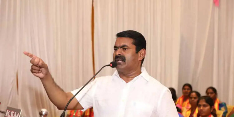 “ஹிந்தி மாநிலமாக தமிழகம் மாறிவிடும்” – சீமான் எச்சரிக்கை