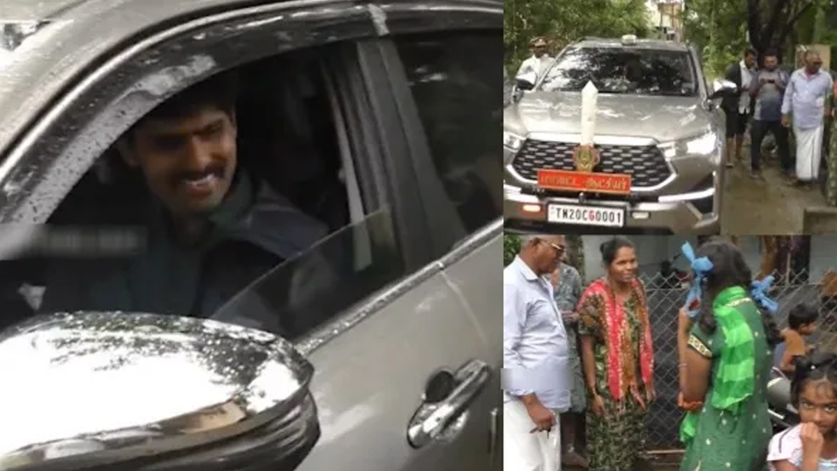 “லீவு கேன்சல் பண்ணிடுவேன் !” : சிறுமியை செல்லமாக கண்டித்த ஆட்சியர்