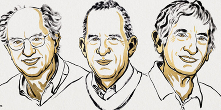 இயற்பியலுக்கான நோபல் பரிசு மூன்று அமெரிக்க விஞ்ஞானிகளுக்கு