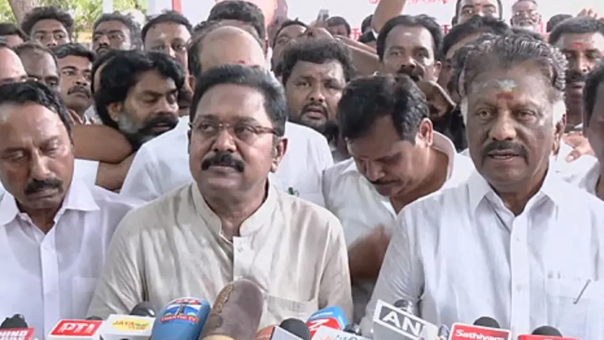 ஓ.பி.எஸ்., செங்கோட்டையன், டிடிவி தினகரன் கூட்டாக செய்தியாளர் சந்திப்பு !