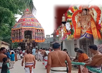சீர்காழி அருகே அண்ணன் பெருமாள் கோவில் தேரோட்டம்