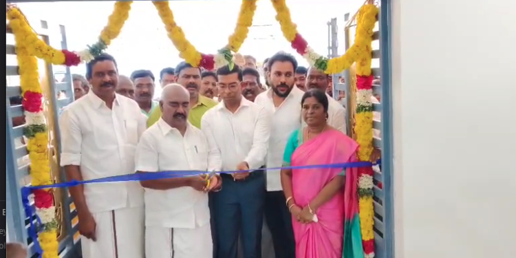 செஞ்சி பேரூராட்சியில் ஆதிதிராவிடர் மற்றும் பழங்குடி நலத்துறை சார்பில் தாட்கோ திட்டத்தின் கீழ் 5.59கோடி ரூபாய் மதிப்பீட்டில் புதிய சமூக நீதி மாணவியர் விடுதி