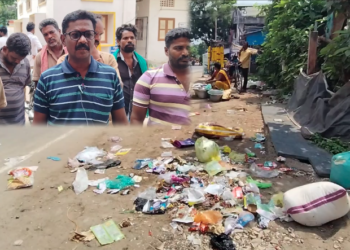 சீர்காழியில் தற்காலிக தூய்மை பணியாளர்கள் பணி புறக்கணிப்பு தீபாவளி நேரத்தில் நகரிங்கும் குப்பைகள் தேங்கியுள்ளதால் சுகாதாரசீர்கேடு