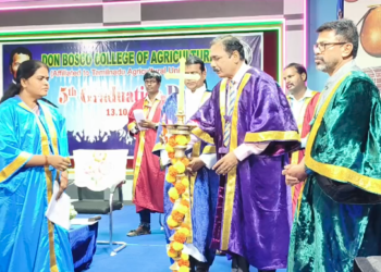 இராணிப்பேட்டை மாவட்டம், சகாயத்தோட்டம், தொன் போஸ்கோ வேளாண் கல்லூரியின் 5வது பட்டமளிப்பு விழா