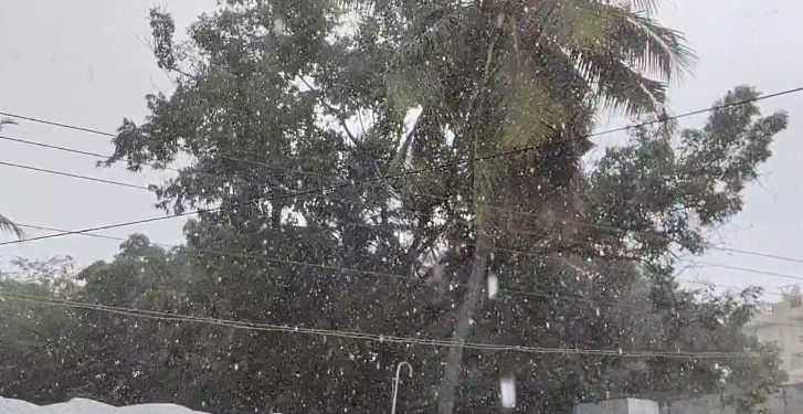 தரங்கம்பாடி மற்றும் சுற்றுவட்டார பகுதிகளில் பரவலாக மழை