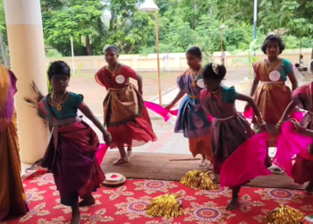 மயிலாடுதுறை மாவட்டத்தில் அரசு உதவிபெறும் தொடக்கப்பள்ளி மாணவர்களுக்கான கலை திருவிழா