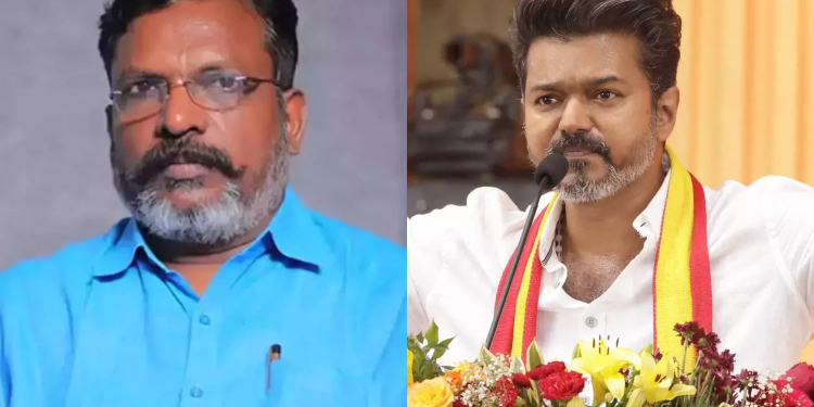 திமுகவிற்கு எதிராக போர்க்கொடி தூக்கிய திருமா!