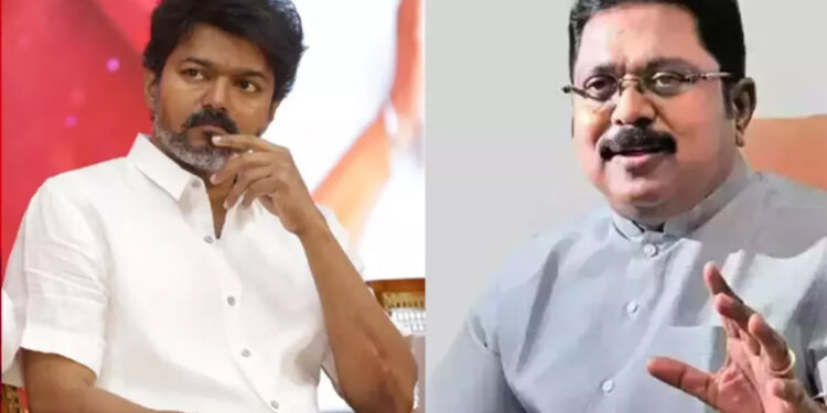 “விஜய் தலைமையில் புதிய கூட்டணி உருவாகலாம்… நான்கு முனை போட்டி உறுதி !” – டி.டி.வி. தினகரன்